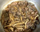 鶏レバーとしめじの甘辛煮作り方5写真