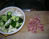 簡単酢豚・豚こま切れ肉と夏野菜の酢豚。作り方1写真