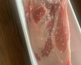 冬瓜と豚肩ロースの煮物作り方1写真