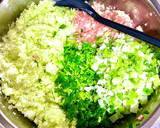 簡単！皮から手作り大きなもちもち餃子！作り方4写真