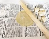 簡単！皮から手作り大きなもちもち餃子！作り方5写真
