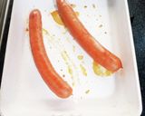 ナンとシャウエッセン♬ジェノベーゼソース作り方1写真