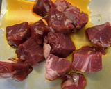 里芋と豚肉のカレー煮作り方1写真