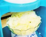 糖質オフ☆メロンかき氷♪作り方3写真