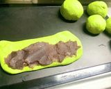 抹茶ねじりあんぱん@165円作り方5写真