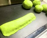 抹茶ねじりあんぱん@165円作り方6写真
