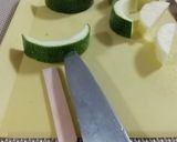 スイカ バー風 おにぎり？かな(^o^)作り方5写真