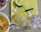 スイカ バー風 おにぎり？かな(^o^)作り方7写真