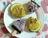 スイカ バー風 おにぎり？かな(^o^)作り方9写真