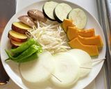 焼肉の野菜を主役に！丸く盛り付ける作り方1写真