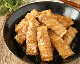 厚揚げの豚肉巻き作り方5写真