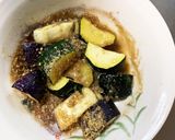 レンジ食べきりズッキーニ茄子中華風煮浸し作り方7写真