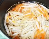時短　野菜の千切りお味噌汁作り方4写真