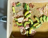 ゴーヤーと豚バラ肉みそいため作り方6写真