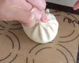 肉まんを簡単に包む方法作り方5写真