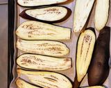 逆転発想な、野菜とキノコと豚肉のなす巻き作り方1写真