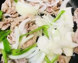豚肉&ピーマン●きしめんの焼きうどん作り方2写真