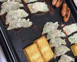 エビおくらの餃子作り方5写真