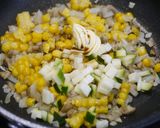簡単！とうもろこしと野菜のバター醤油炒め作り方3写真