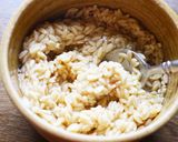 豚味噌×カリカリ焼き納豆のスタミナ丼作り方1写真