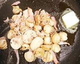 ホタテとしらすパスタ作り方3写真