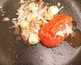 ホタテとしらすトマトパスタ作り方2写真