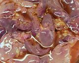 鳥レバーで一品作り方3写真
