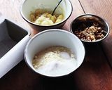 米粉で★バナナと胡桃のパウンドケーキ作り方1写真