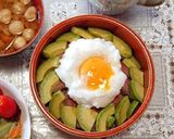 お家カフェ風盛り付け案★ローストビーフ丼作り方10写真