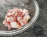 圧倒的中毒性！鳥モモ肉でガリバタポン！作り方3写真