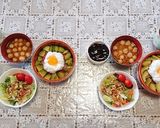 お家カフェ風盛り付け案★ローストビーフ丼作り方21写真