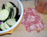 豚肉と茄子のピリ辛味噌炒め。作り方1写真