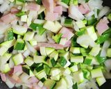 夏野菜たっぷりチーズリゾット作り方4写真