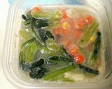 レンジのみ使用！　簡単・かき玉風スープ作り方5写真