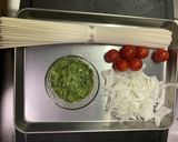 (冷たい麺)ジェノベーゼ素麺作り方1写真