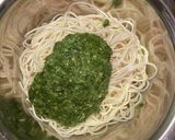 (冷たい麺)ジェノベーゼ素麺作り方3写真