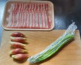 アスパラの豚バラ巻き　一本焼き作り方1写真