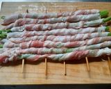 アスパラの豚バラ巻き　一本焼き作り方3写真