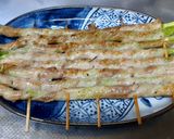アスパラの豚バラ巻き　一本焼き作り方5写真