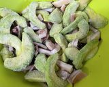 焼きいかとアボカドのサラダ作り方1写真