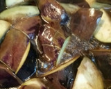 とろとろなすとやわらかイカの煮物作り方3写真