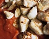 鶏ムネ肉のトマトソース煮♪チーズ入り♪作り方8写真