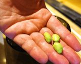 ズッキーニと枝豆のチーズリゾット作り方1写真