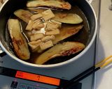 「だし道楽」でナスそうめん作り方7写真