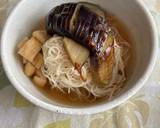 「だし道楽」でナスそうめん作り方8写真