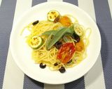 セージ香るプッタネスカ　作り方9写真