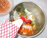 鮭ポテトサラダ♪簡単むくみ冷えに漢方薬膳作り方12写真