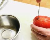 トマトとトマトのこぼれ焼き作り方2写真