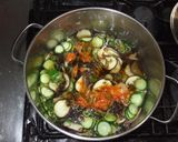 もずく酢スープ♪簡単熱中症夏ばて漢方薬膳作り方8写真