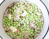 【枝豆ベーコンごはん】枝豆の炊き込みご飯作り方6写真